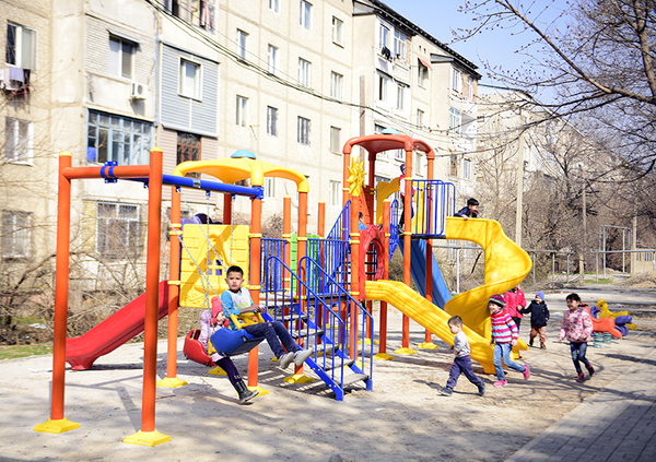 Шымкент аулалары абаттандырылады