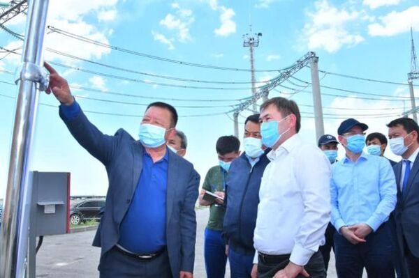 В  городе Шымкент близится к завершению строительство подстанции