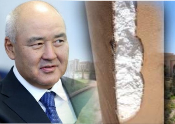 Шөкеев Керуен сарайдың "пенопласт қабырғасы" туралы жазған блогерді сынады
