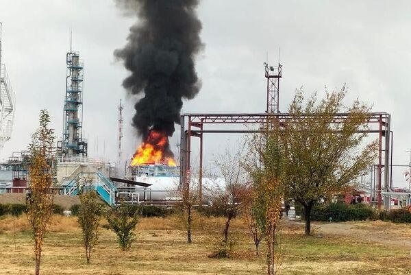 Жамбыл облысында газ өңдеу зауыты өртенді