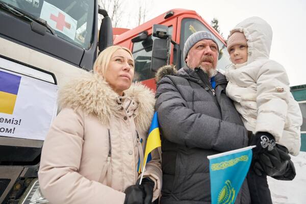 Қазақстан Украинаға гуманитарлық көмек жіберді