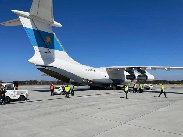 Алматыдан Украинаға гуманитарлық көмек жіберілді