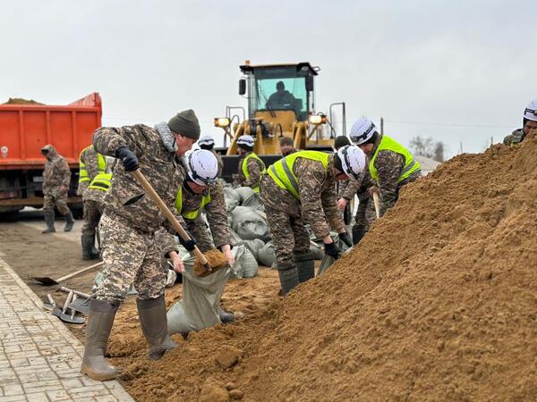 Күн күрт жылынып, қар тез еруінің себебінен қызыл су қаупі күшейді
