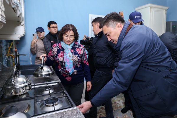 Шымкент газифицирует районы: ещё один жилой массив подключен к природному газу