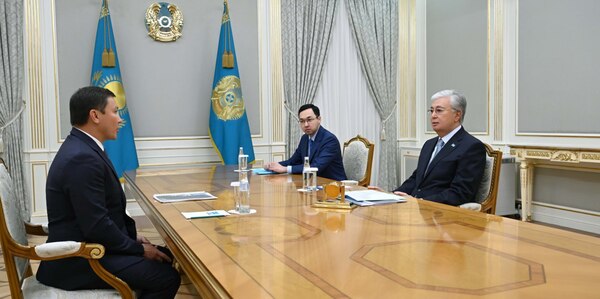 Қасым-Жомарт Тоқаев Ұлттық олимпиада комитетінің президенті Геннадий Головкинді қабылдады
