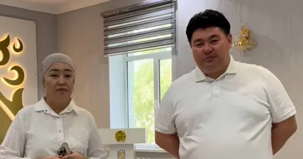 Наркенже Серікбаева мен филармония басшысы татуласты