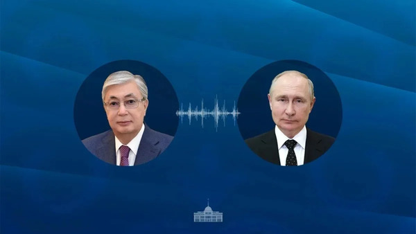 Қасым-Жомарт Тоқаев пен Путин телефон арқылы сөйлесті