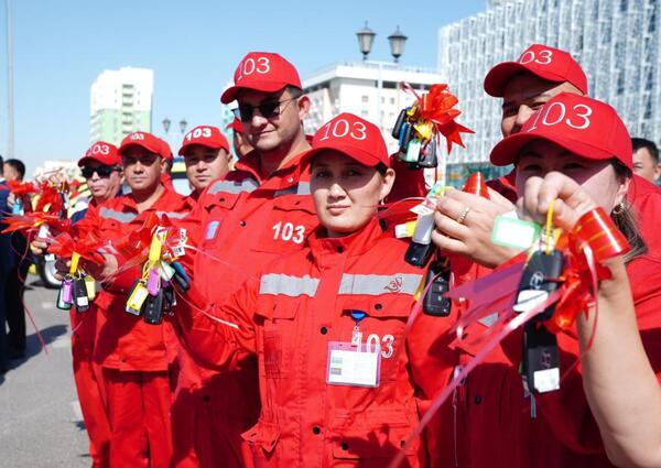Түркістан облысы: медициналық ұйымдарға 60 жедел жәрдем көлігі тарту етілді