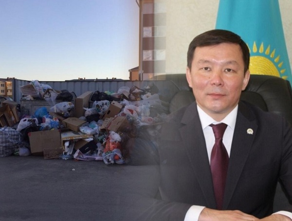 Балуан әкім «мусорды» жеңе алмай жүр