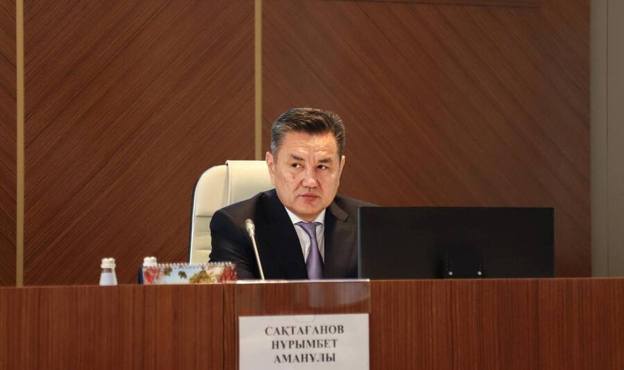 Шығыс Қазақстан облысының әкімі Нұрымбет Сақтағанов. IMAGE: ©ШҚО әкімдігі
