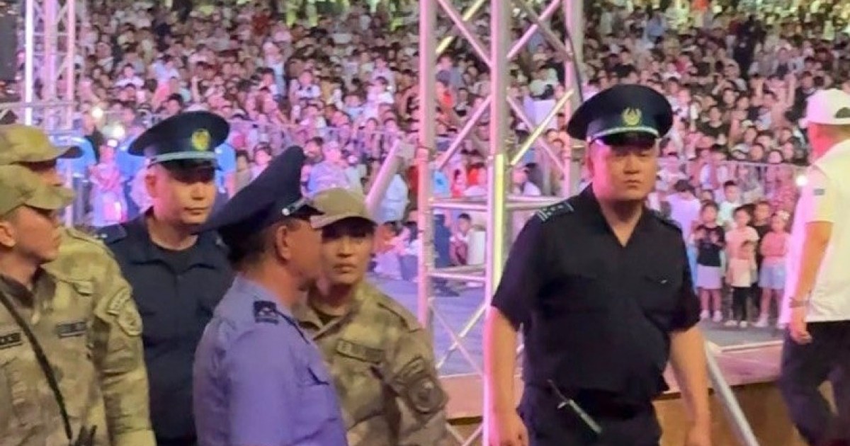 Open Air: Қызылорда облысы полиция департаменті 20 мыңнан астам көрерменнің қауіпсіздігін қамтамасыз етті