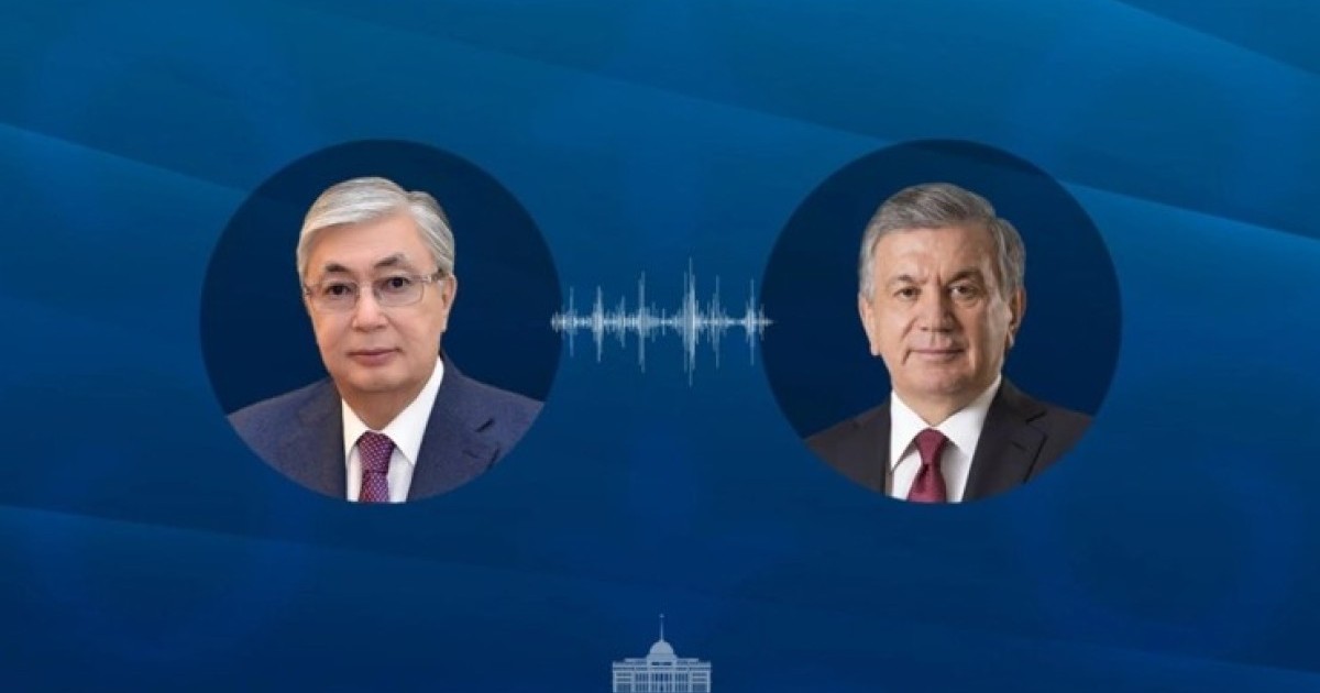 Қасым-Жомарт Тоқаев Шавкат Мирзиёевпен телефон арқылы сөйлесті