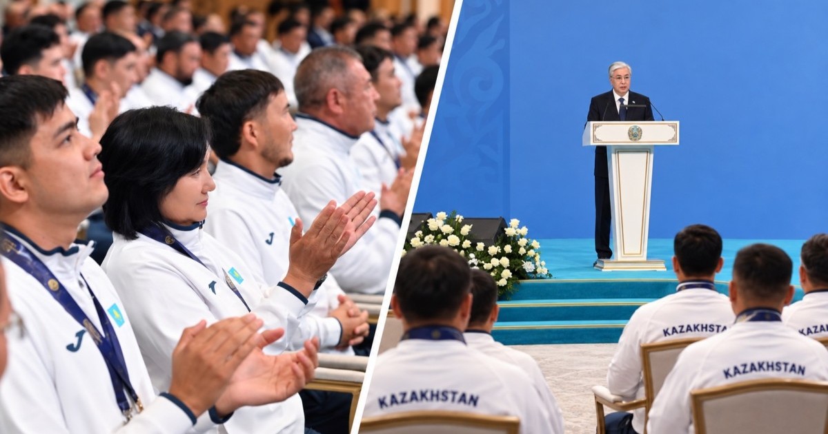 “Қырғыз Президентіне ризашылығымды білдіремін”: Тоқаев Көшпенділер ойындарының жеңімпаздарын марапаттады