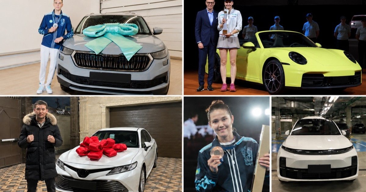 Қазақстандық спортшылар қандай көлік мінеді?