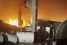 Талдықорғанда цех отқа оранды