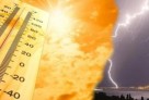 Синоптиктер: алдағы үш күнде нөсер жауын мен қатты ыстық болады