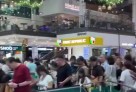 Алматыдағы MEGA-да төтенше жағдай болып, адамдар эвакуацияланды