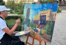 Шымкенттік суретші сайлауды картинасына арқау етті