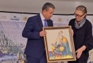 Сырдан шыққан қаламгер, қылқалам шебері Ағымсалы Дүзелхановтың 75 жылдығына орай көрме өтті