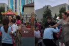 Астанада екі әйел әткеншекке таласып, төбелесіп қалды