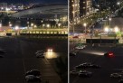 "Барыс Арена" маңындағы дрифт жол апатымен аяқталды