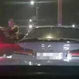 Таразда мас жүргізуші поицейлерден қашты (ВИДЕО)