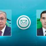 Тоқаев Түрікменстан президентін құттықтады