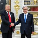 Ақ үй сайтына Трамп пен Тоқаевтың кездесуінен фотолар шықты