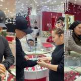 Алтынай Жорабаеваның сіңлісі Сәкен Майғазиевке миллион теңгенің сағатын сыйлады (ВИДЕО)