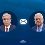 Тоқаев Палестина Президентіне құттықтау жеделхатын жолдады