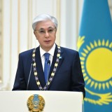 Тоқаевқа Өзбекстанның ең жоғары мемлекеттік наградасы табысталды