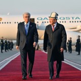 Тоқаев ҰҚШҰ отырысына қатысу үшін Бішкек қаласына барды