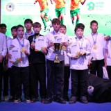 Алматыда «Балалар Футбол Лигасы» чемпионатының жеңімпаздары марапатталды