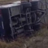 Ақтөбе облысында автобус аударылып, 5 адам қаза тапты