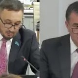 «Қауіпті мәлімдемелер»: Қасымбек депутаттың сөзін бөліп тастады
