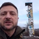 Зеленский Ресей “басып алған” Купянск қаласына барды