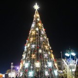 Қызылордада жаңажылдық шырша шамы жағылды