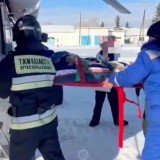 Жүкті әйел ТЖМ тікұшағымен шұғыл түрде Өскеменге жеткізілді