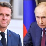 Песков: Путин Украина мәселесі бойынша Макронмен келіссөздерге дайын