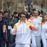 Джеки Чан Олимпиада ойындарының эстафетасына қатысты