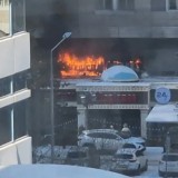 Астанада тағы бір тұрғын үйдің астындағы дәмхана өртенді