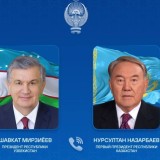 Назарбаев Өзбекстан президентімен сөйлесті