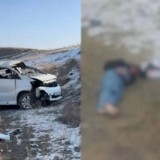 Жол апаты: Алматы маңында үндістандық студенттер қаза тапты