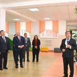 Байқоңырдағы мектеп-лицейдің материалдық базасы жаңа деңгейге көтерілді