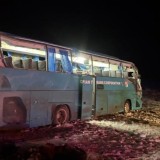 Маңғыстау облысында автобус аударылып, 4 адам қаза тапты