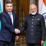 Олжас Бектенов Үндістан Премьер-министрі Нарендра Модимен келіссөздер жүргізіп, India AI Impact Summit 2026 саммитіне қатысты