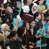 Алматыда «ALGYS FEST» дүбірледі: 5 мыңнан астам жас референдумды қолдады