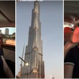 Тұрсынбек Қабатовтың тұңғыш қызы Дубай көшелерінде ән айтты (ВИДЕО)