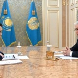 Тоқаев «Қазақтелеком» АҚ басқарма төрағасы Бағдат Мусинді қабылдады