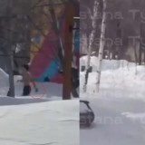 Астанада көшеде қолына пышақ ұстап жүрген ер адам ұсталды